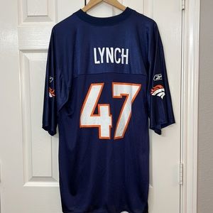 Broncos John Lynch Reebok Players NFL Team Jersey #47